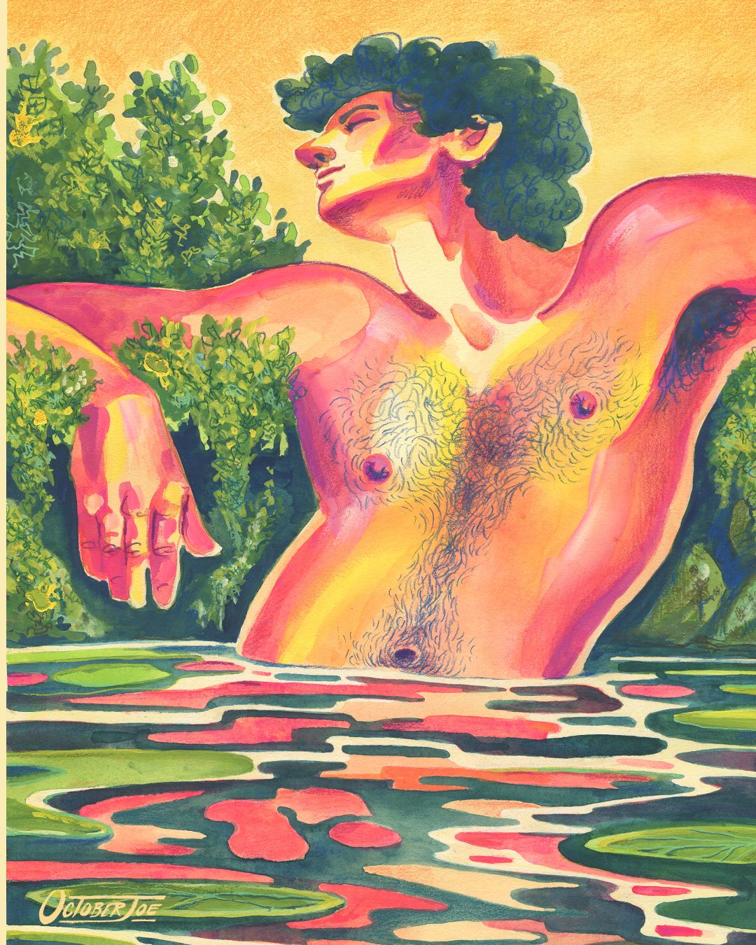 Pink Narcissus - Fine Art Print