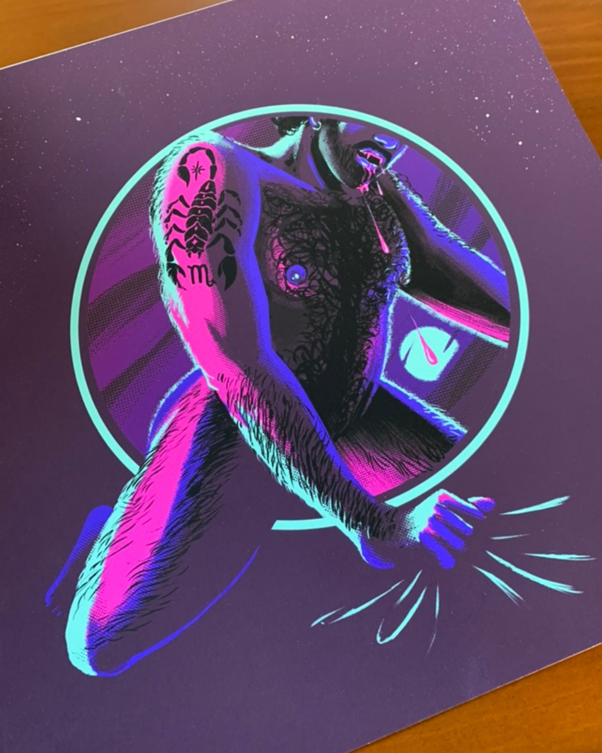 Scorpio Moon - Limited Edition Print