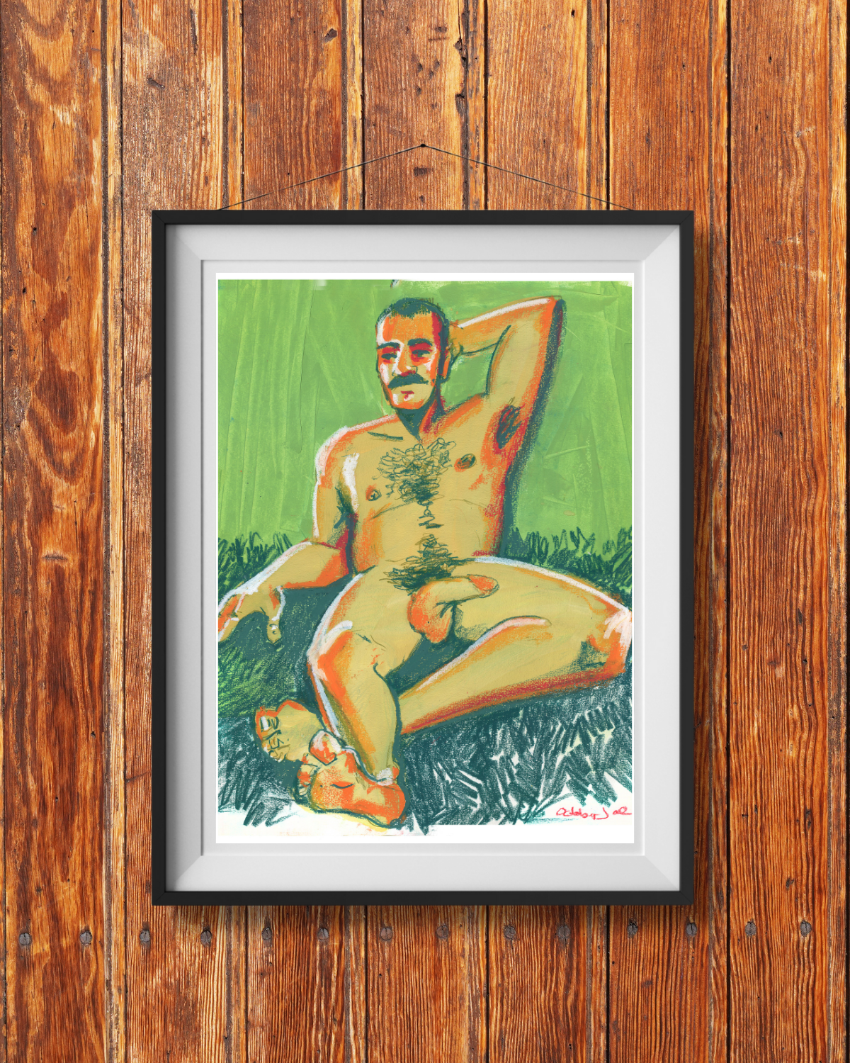 Shag Carpet - Original drawing