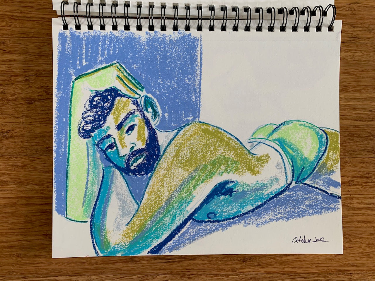 Blue Monday - Figure Drawing